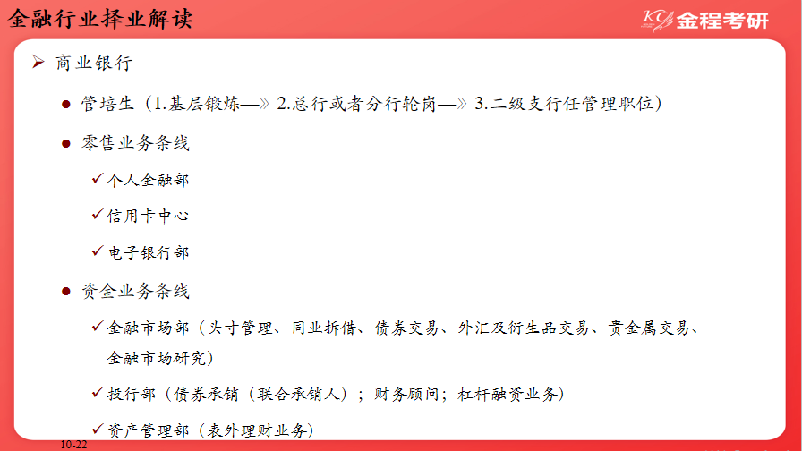 金融就业解读