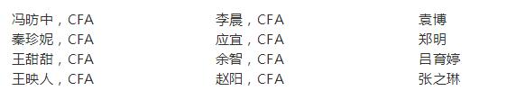 CFA Institute中国会长贾立军先生为优秀志愿者颁发证书