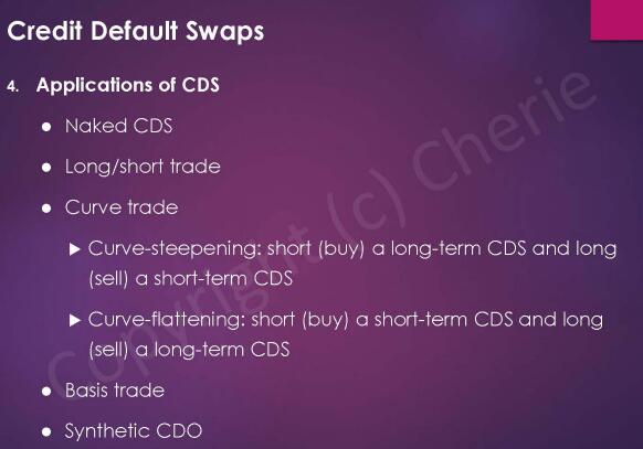 整个这一章如果考的话会和前一个reading信用分析的内容放在一起考