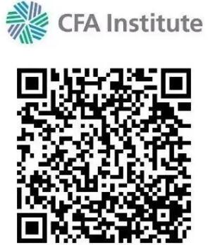 CFA Institute会员续会二维码