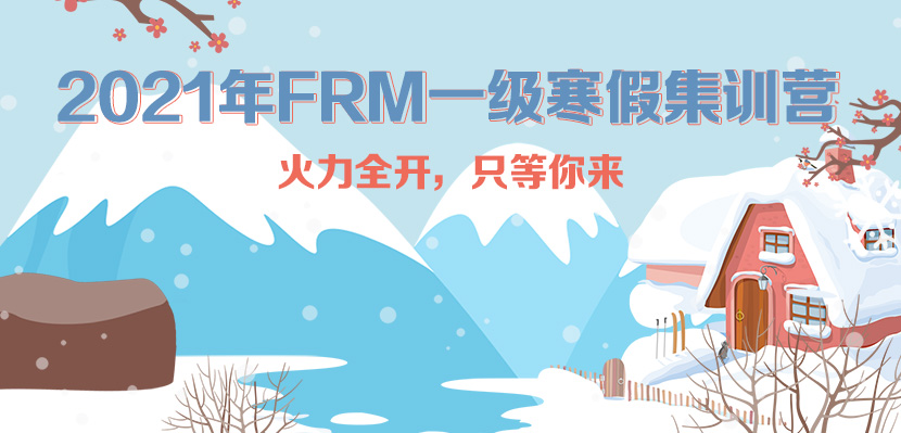 FRM一级寒假集训营